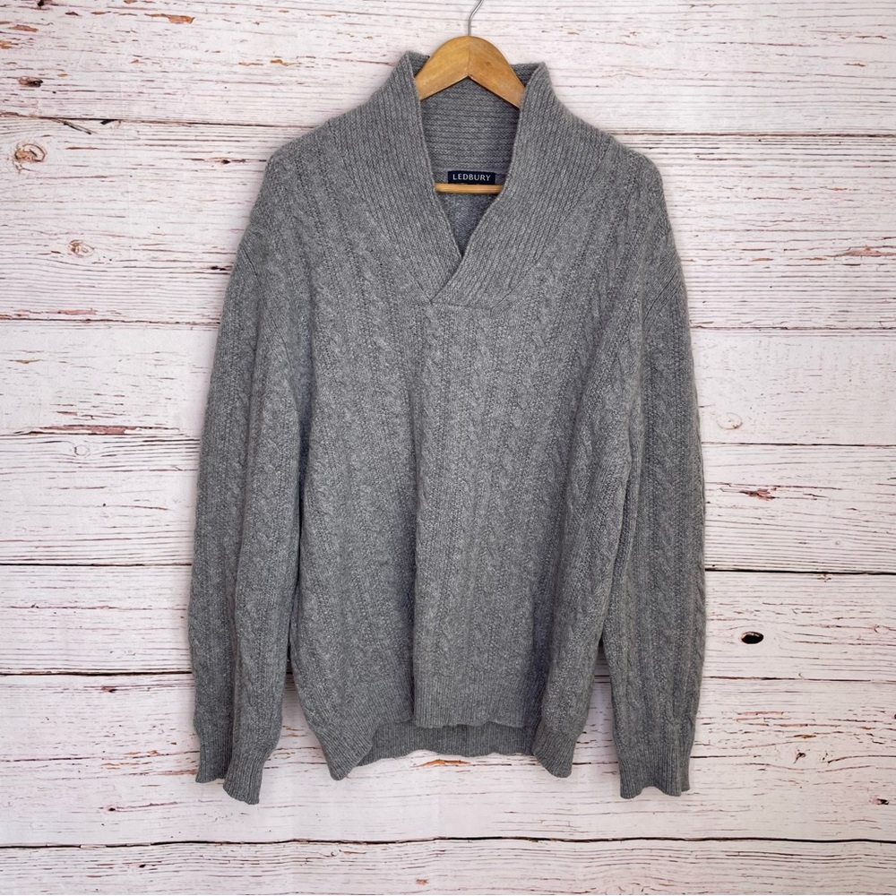 Ledbury superfine Italian wool knit sweater